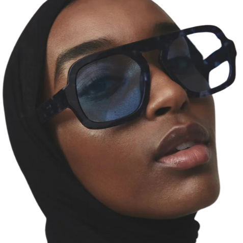 Retro Pilot Square Fashion Shades | Color Tint | UV400 Protection | UNISEX