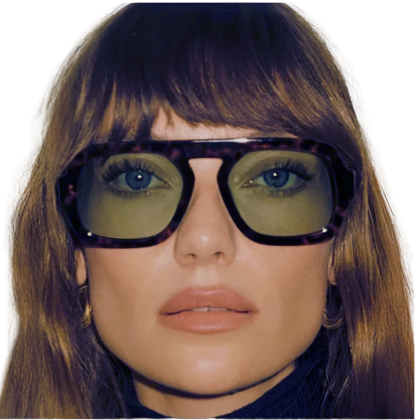Retro Pilot Square Fashion Shades | Color Tint | UV400 Protection | UNISEX