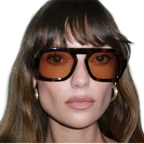 Retro Pilot Square Fashion Shades | Color Tint | UV400 Protection | UNISEX